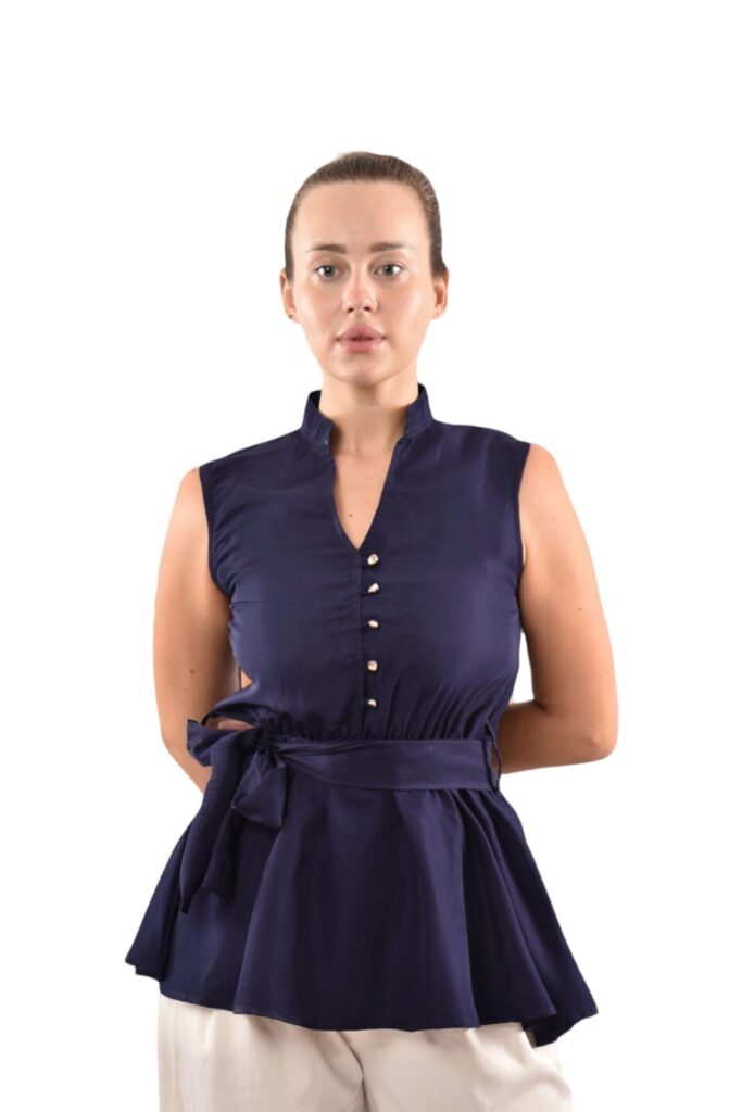 busy bees high neck sleeveless stylish formal ladies wears pf0068 2 photoroom 1