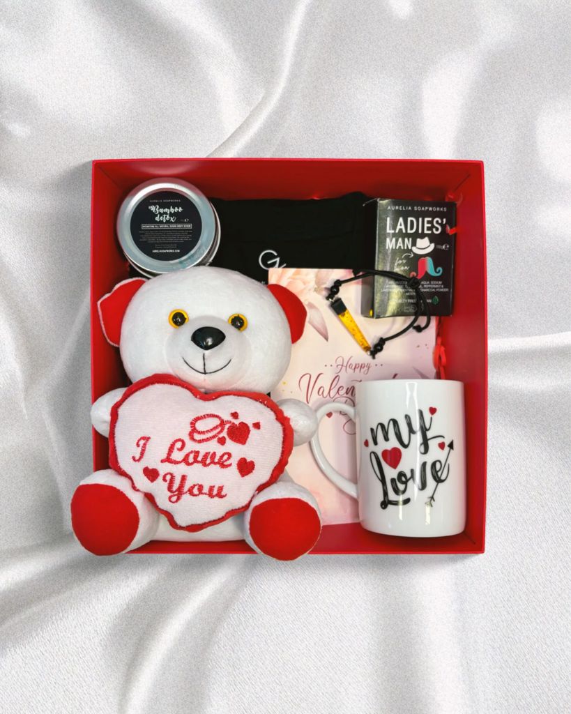 Hugs & Kisses Valentine's Gift Box (For Him)